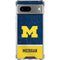 University of Michigan Jersey Split Google Pixel 8 Clear Case